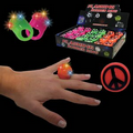 Peace Sign LED Ring